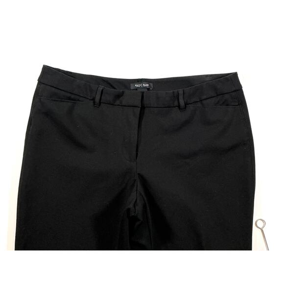White House Black Market Ponte Mid-Rise Slim Ankle Pants 14L - Picture 3 of 10